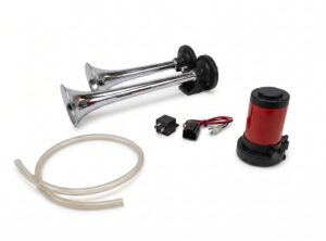 Corneta de Pito Doble con Compresor 12V