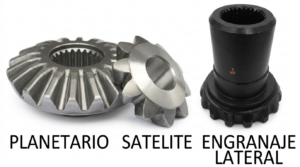 Cono y Corona Isuzu Cyz 7/45 Eje Delantero 18 Dientes