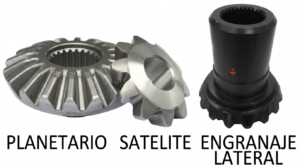 Cono y Corona Isuzu Cyz 7/45 Eje Posterior 24 Dientes