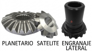 Cono y Corona Isuzu Cyz 7/43 Eje Posterior 24 Dientes