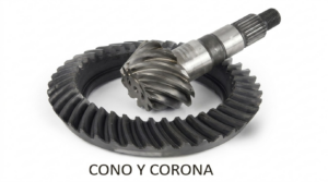 Cono y Corona Hino 700 8/37 Eje Delantero 34 Estrias