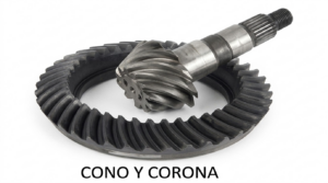 Cono y Corona Hino 700 9/41 Eje Delantero 34 Estrias