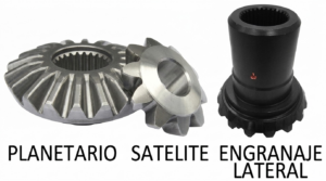 Brida Isuzu 24 Dientes Eje Posterior 7/39 7/43 7/45 211-2