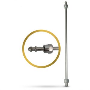 Cañería de Inyección M12 x M14 x 550 - Rosca Mixta M12 x M14 - Beta Repuestos