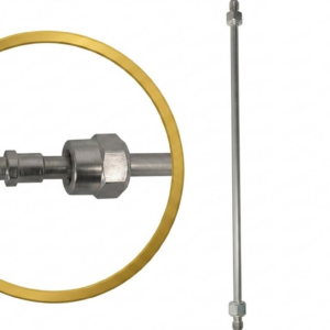 Cañería de Inyección M12 x M14 x 800 - Rosca Mixta M12 x M14 - Beta Repuestos
