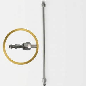 Cañería de Inyección M12 x M14 x 950 - Rosca Mixta M12 x M14 - Beta Repuestos