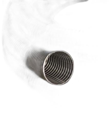 Tubo De Escape Flexible En Rollo 3-1/2 Pulg.