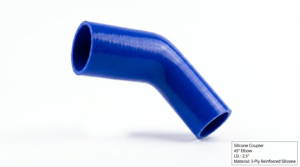 Codo Silicon 45° Reduccion 3-1/2 Pulg. X 3 Pulg. X 12 Pulg.