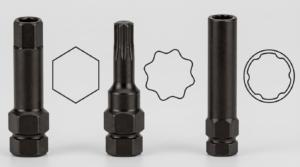 Adaptador de Tuerca Estrella Macho