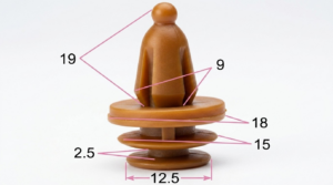 Seguro Plástico MODELO 10 - Empaque 25 Unidades