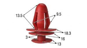Seguro Plástico MODELO 37 - Empaque 25 Unidades