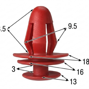 Seguro Plástico MODELO 37 - Empaque 25 Unidades - Multimarca - Beta Repuestos