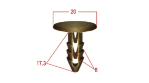 Seguro Plástico MODELO 498 - Empaque 25 Unidades