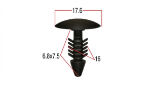 Seguro Plástico MODELO 438 - Empaque 25 Unidades
