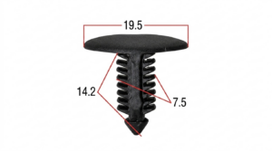 Seguro Plástico MODELO 443 - Empaque 25 Unidades