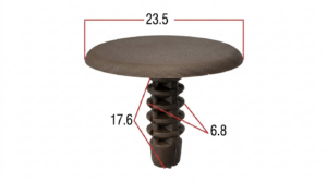 Seguro Plástico MODELO 448 - Empaque 25 Unidades