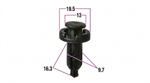 Seguro Plástico MODELO 1112 - Empaque 25 Unidades