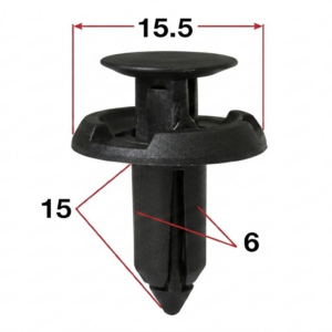 Seguro Plástico MODELO 1261 - Empaque 25 Unidades - Seguros Plásticos - Beta Repuestos