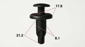 Seguro Plástico MODELO 1123 - Empaque 25 Unidades