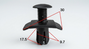 Seguro Plástico MODELO 1125 - Empaque 25 Unidades