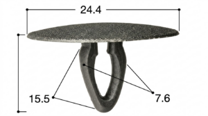 Seguro Plástico MODELO 1172 - Empaque 25 Unidades