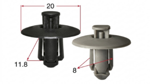 Seguro Plástico MODELO 1207 - Empaque 25 Unidades