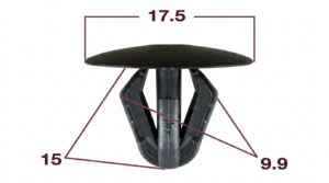Seguro Plástico MODELO 1106 - Empaque 25 Unidades