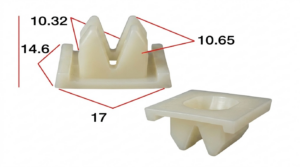 Seguro Plástico MODELO 510 - Empaque 25 Unidades