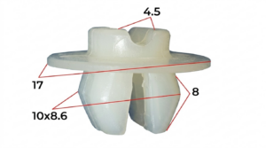 Seguro Plástico MODELO 423 - Empaque 25 Unidades
