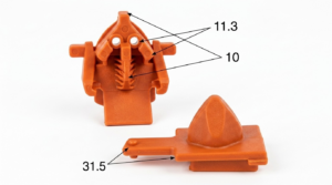 Seguro Plástico MODELO 4376 - Empaque 25 Unidades