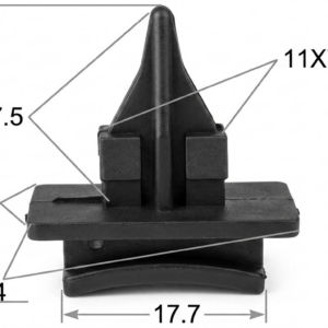 Seguro Plástico MODELO 4382 - Empaque 25 Unidades - Multimarca - Beta Repuestos