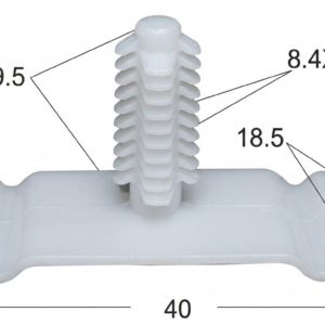 Seguro Plástico MODELO 4393 - Empaque 25 Unidades - Multimarca - Beta Repuestos