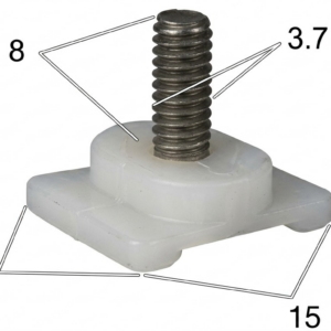 Seguro Plástico MODELO 4406 - Empaque 25 Unidades - Multimarca - Beta Repuestos