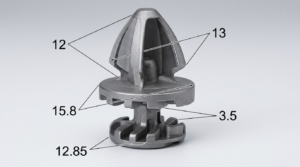 Seguro Plástico MODELO 4326 - Empaque 25 Unidades
