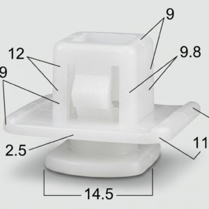 Seguro Plástico MODELO 4334 - Empaque 25 Unidades - Multimarca - Beta Repuestos
