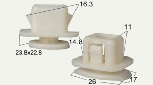 Seguro Plástico MODELO 4342 - Empaque 25 Unidades