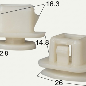 Seguro Plástico MODELO 4342 - Empaque 25 Unidades - Multimarca - Beta Repuestos