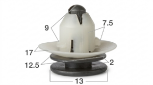 Seguro Plástico MODELO 4164 - Empaque 25 Unidades