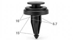 Seguro Plástico MODELO 4540 - Empaque 25 Unidades