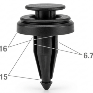 Seguro Plástico MODELO 4540 - Empaque 25 Unidades - Seguros Plásticos - Beta Repuestos