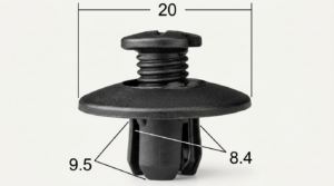 Seguro Plástico MODELO 4546 - Empaque 25 Unidades
