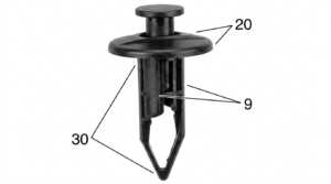 Seguro Plástico MODELO 4490 - Empaque 25 Unidades