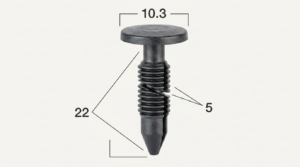 Seguro Plástico MODELO 4577 - Empaque 25 Unidades