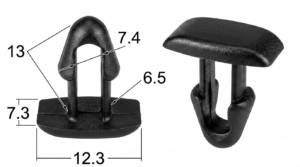 Seguro Plástico MODELO 4609 - Empaque 25 Unidades