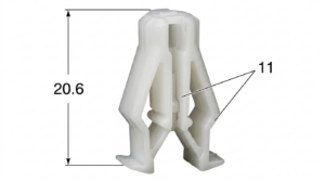 Seguro Plástico Modelo 4466