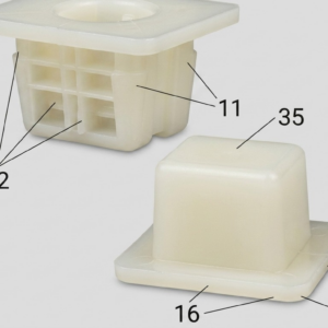 Seguro Plástico MODELO 4716 - Empaque 25 Unidades - Seguros Plásticos - Beta Repuestos