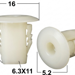 Seguro Plástico MODELO 4660 - Empaque 25 Unidades - Seguros Plásticos - Beta Repuestos