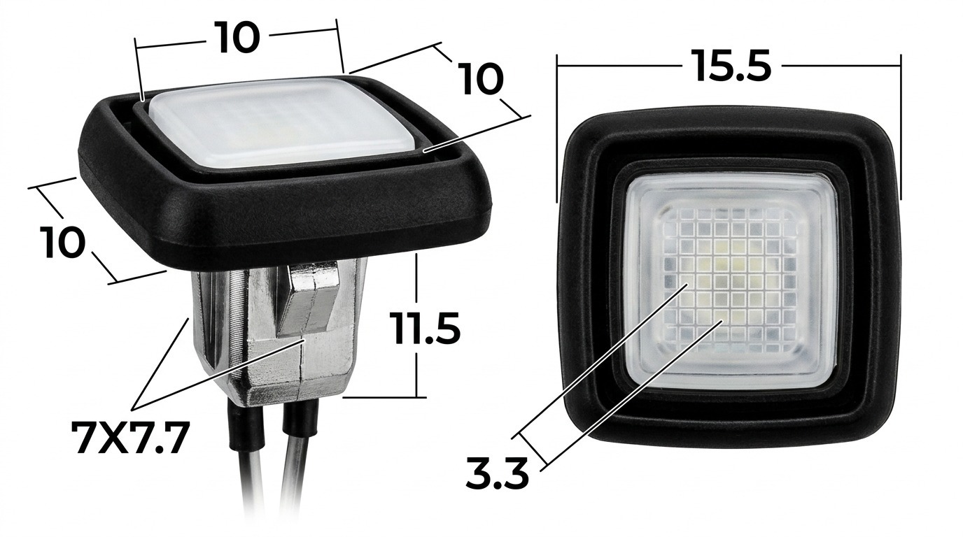 Seguro Plástico MODELO 4661 - Empaque 25 Unidades - Seguros Plásticos - Beta Repuestos