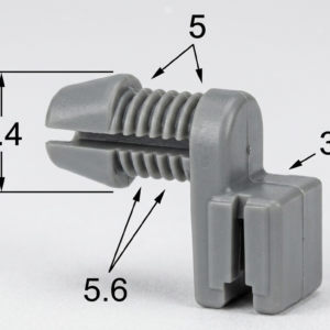 Seguro Plástico Modelo 4598 - Seguros Plásticos - Beta Repuestos