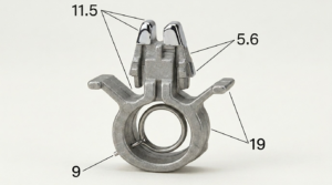 Seguro Plástico MODELO 5096 - Empaque 25 Unidades